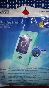 SACCHETTI ASPIRAPOLVERE ORIGINALI ELECTROLUX MOD. E 206 - Foto 1 di 1