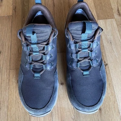 Teva Hombres Talla 8 Canyonview RP Gris Cuero Senderismo Zapatos Impermeables Exterior Foto 1 de 4