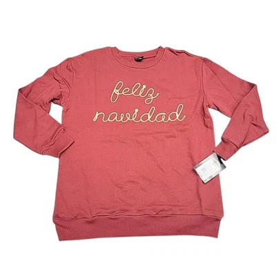 Art Class Girls Long Sleeves Sweatshirt Pullover Top Sweater Medium Sz 8 Maroon - Image 1 of 4