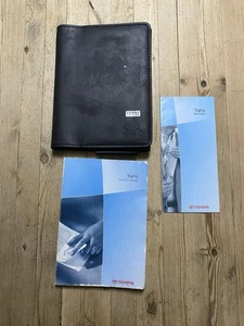 1999-2005 TOYOTA YARIS OWNERS MANUAL HANDBOOK & WALLET Print 2002 Ref18332 - Picture 1 of 21