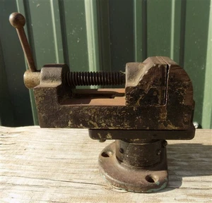 North Bros Yankee 2" Schraubstock, Vintage No 1993 Swivel Base Machinist Vise, - Bild 1 von 8