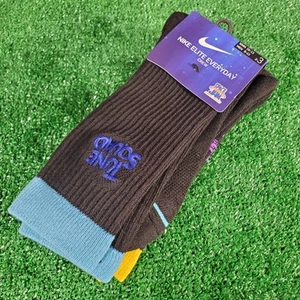 Calcetines Nike Elite Space Jam Crew 3 pares hombres 8-12 mujeres 10-13 nuevos (C33) - Imagen 1 de 8
