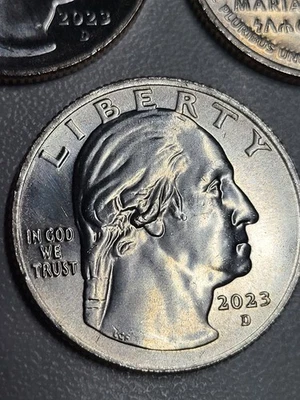 2023 D Maria Tallchief error quarter " IN COD WE TRUST " - Image 1 of 2