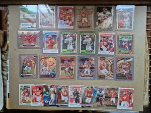 2023 2024 Kansas City Chiefs 27 Card lot RCs Mahomes, Kelce, numbered, parallels - Picture 1 of 8