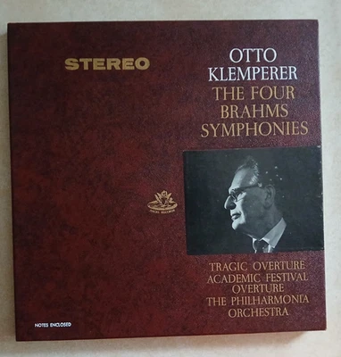 Otto Klemperer The Four Brahms Symphonies 4 LP Set - Image 1 of 3