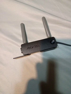 Official OEM Microsoft XBOX 360 Wireless Network Adapter N Black Model# 1398 - Image 1 of 4