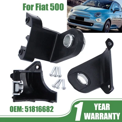 For Fiat 500 Left Passenger Kit Headlight Head Lamp Bracket Lug Repair 51816682 - image 1 of 4