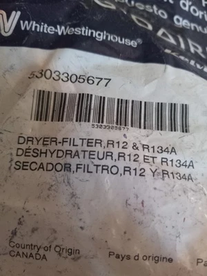 Secador de geladeira Electrolux 5303305677 - Imagem 1 de 2