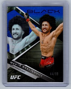 2022 Panini Chronicles Black UFC #203 Merab Dvalishvili Blue /99