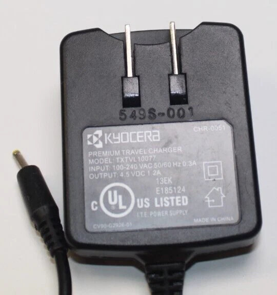 Kyocera TXTVL10077 Travel Charger - Imagem 1 de 1