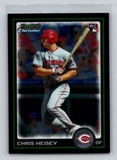2010 Bowman Draft Picks & Prospects #BDP49 Chris Heisey Chrome NM