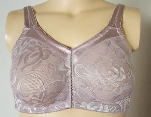 R Comfort Choice Wirefree Bra Minimizer Lace Jacguard Color/Size Choice - Picture 1 of 6