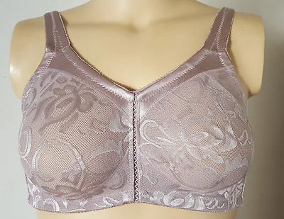 Sutiã R Comfort Choice sem fio minimizador renda jacguard escolha de cor/tamanho - Imagem 1 de 3