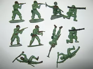 Timpo G I 'S 10 copies in 7 poses hong kong 1960's 70'S EX cond set no5 rare as - Picture 1 of 2