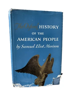 The Oxford History of the American People by Samuel Eliot Morison HC/DJ/1965 - Picture 1 of 16