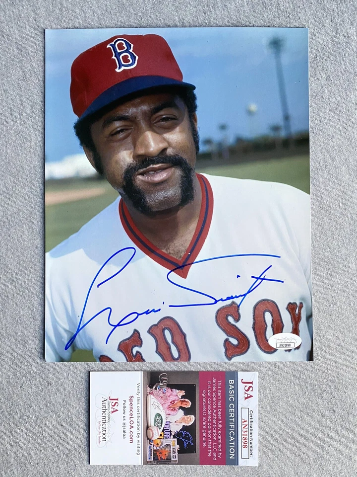 BOSTON RED SOX LUIS TIANT AUTOGRAPH 8x10 PORTRAIT PHOTO- JSA AN31898 - Image 1 of 1