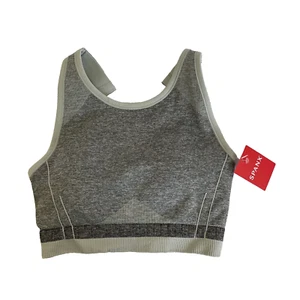 New Spanx Women’s Seamless Sculpt Sports Bra Spacedye Cloudy Grey Size Small NWT - Picture 1 of 5