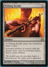 Pithing Needle Return to Ravnica NM Artifact Rare MTG CARD (ID# 249547) ABUGames