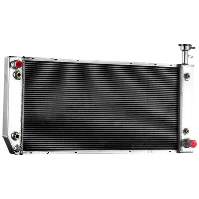 Fits 2004-2016 CHEVY Express/GMC Savana 2500 3500 6.6L 6.0/4.8L 4 Row Radiator - Image 1 of 4