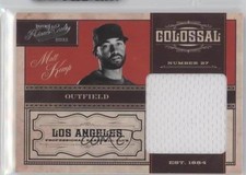 2011 Playoff Prime Cuts Colossal Materials /49 Matt Kemp #4