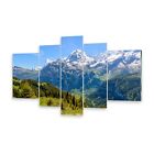Mehrteilige Bilder Acrylglasbilder Wandbild Alpen