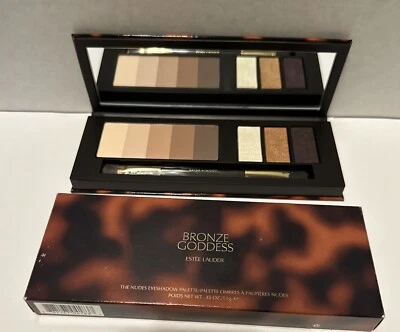 Estée Lauder Bronze Goddess THE NUDES EYESHADOW PALETTE Ltd Edition .45 OZ. NIB - Image 1 of 4