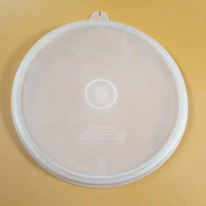 Repuesto de tapa Tupperware 6,5" de diámetro sello Tupper transparente 227-5 - Imagen 1 de 4
