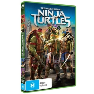 Teenage Mutant Ninja Turtles (DVD, 2014) PAL Region 4 (Megan Fox) Green Cover - Picture 1 of 5