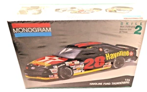 Monogram 1:24 Davey Allison Havoline Ford Thunderbird Model#2430 Kit 98pc New - Picture 1 of 5