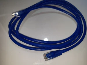 NOS - RJ45 NETZWERK ETHERNET 2 METER CAT5E KABEL - 2 M 6,5 FUSS - UK VERKÄUFER - Bild 1 von 4