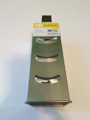 Classic Box Cheese Grater and Slicer, Stainless Steel, 4-Sided, 9-Inch - Image 1 of 2