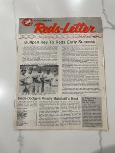 1978 REDS-LETTER VOL 10 NO 5 Mailer Cincinnati Reds Pete Rose Nears 3000 Hits - Picture 1 of 3