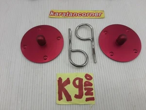 KIT DE APARIENCIA DE PASADOR DE CAPÓ DE CARRERAS FALSO FICTICIO PARA MALETERO DE CAPÓ B - ROJO 1 par - NIKEN - Imagen 1 de 10