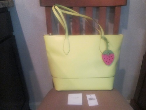 KATE SPADE BRAELYNN BORSA TOTE LIMELIGHT NUOVA CON ETICHETTE