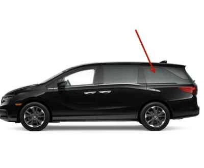 Se adapta a Honda Odyssey 2018-2025 conductor cuarto de ventana lado izquierdo cuarto de vidrio Foto 1 de 2