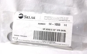 *LOT of 3* Sklar Sharp Straight Blunt Operating Scissors 5.5" REF 14-1055 - Picture 1 of 5