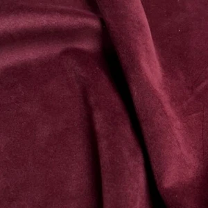 Soft Velvet Fabric, 118 Inch. in Width, Ideal Material for Drapery Tablecloths - Picture 1 of 45