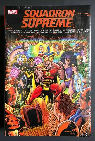 SQUADRON SUPREME CLASSIC OMNIBUS HC Hardcover Factory Sealed Marvel $125 Cover Cover