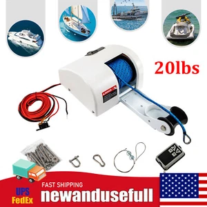 Electric Windlass Anchor Winch Wireless Remote Controll Marine Saltwater Boat - Picture 1 of 15