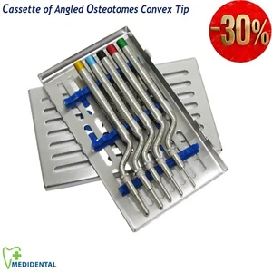 Dental Implant Sinus Lift Osteotomes Offset Convex Angled Tip for Surgery Tools - Picture 1 of 1
