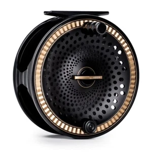 Carrete de mosca Guideline ® Aeon negro/dorado #911 * existencias de 2025 ** 110742 ** distribuidor del Reino Unido - Imagen 1 de 8