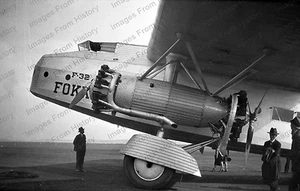 Avión de pasajeros Pan Am Fokker F-32 estampado 8x10 aeropuerto de Boston 1930 #5501188 - Imagen 1 de 1