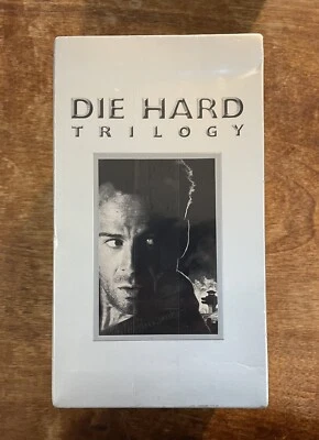 Die Hard Trilogy VHS 1996 Rare Bruce Willis Box Set Factory Sealed - Image 1 of 4