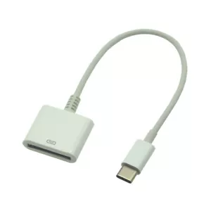 USB3.1 Type-C to 30pin Female Data Sync Charging Cable For Apple iPhone iPad 1 2 - Picture 1 of 6