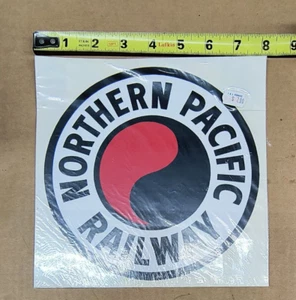 Northern Pacific Railway Eisenbahn Aufkleber Railflags Decals - Bild 1 von 4