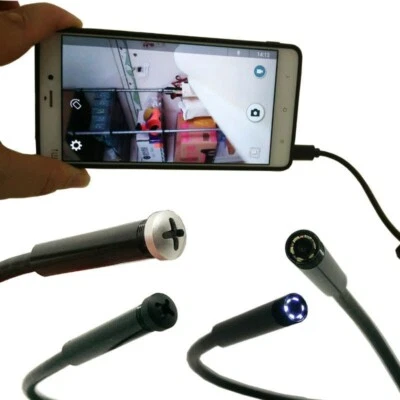 Mini cámara de video pequeña impermeable HD más pequeña 5 M Micro 4 en 1 para teléfono Android Foto 1 de 4