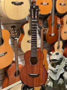 Kamehameha Ukulele KT-51 EQ Tenor All Solid Mahogany Gloss w/electric pickup - Picture 1 of 10