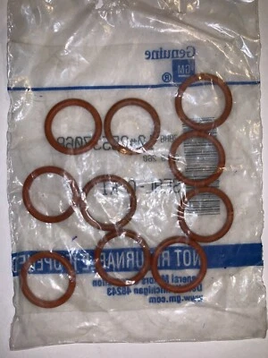 Junta tórica de tubo de refrigerante de motor GM 25537068 genuina cantidad 1 Foto 1 de 4