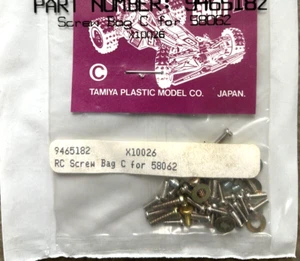 Tamiya 58062 Hotshot II Borsa a vite C 9465182 viti adatte ad altri modelli - Foto 1 di 4