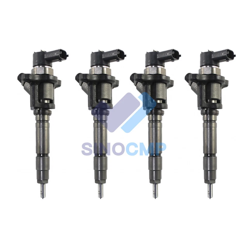 4 piezas de inyector de combustible 0445120076 para ME226793 Mitsubishi Fuso FE145 FE120 4M50 Foto 1 de 4